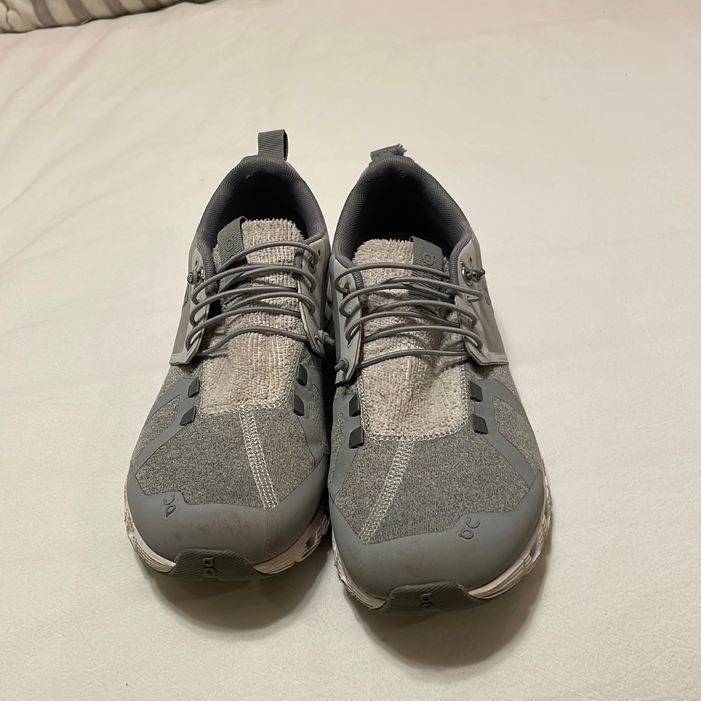 On Cloudterry Sneaker in Silver